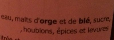 La Giboulée de Mars 75cl "Bio" blonde, florale