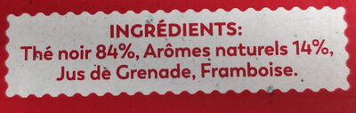 Thé Noir Fruits rouges