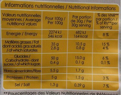 Chips de pommes de terre Bio
