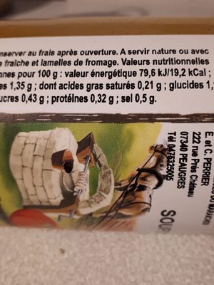 Soupe de potimarron 0.5L