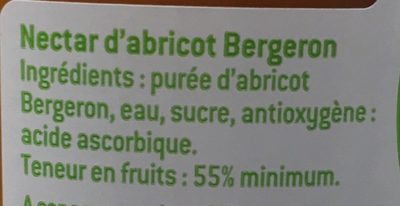 Nectar Abricot Bergeron BISSARDON