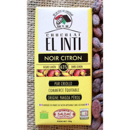 [SAL-CHO-NOIR-CIT-100G-19] Chocolat Noir citron Bio Tabs