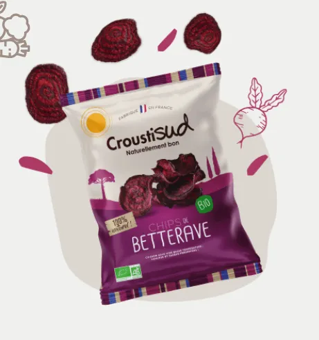 [CRSUD-CHI-BET-70G-12] Chips de betterave