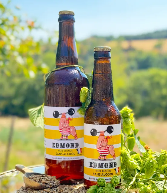 [BR-PIL-BED-BLONDE-33CL-12] Edmond Blonde 33cl sans alcool