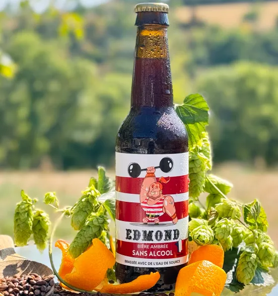 [BR-PIL-BED-AMBREE-33CL-12] Edmond Ambrée 33cl sans alcool