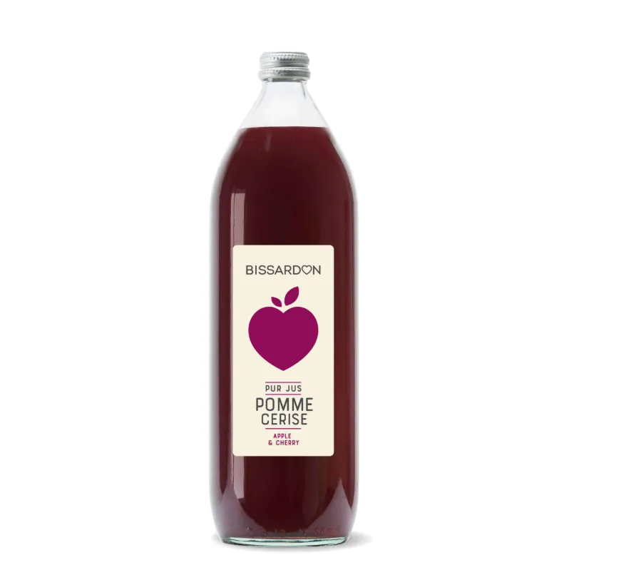 [BIS-JUS-POMCER-1L-6] Jus Pomme-Cerise BISSARDON