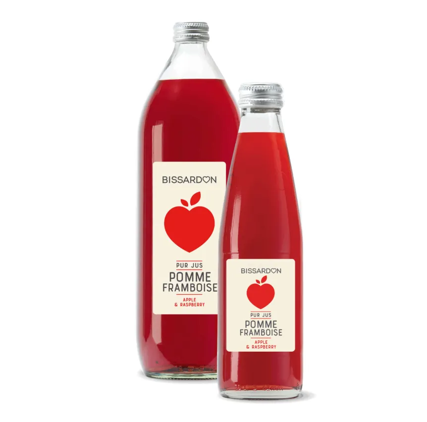 [BIS-JUS-POMFRAM-1L-6] Jus Pomme-Framboise BISSARDON