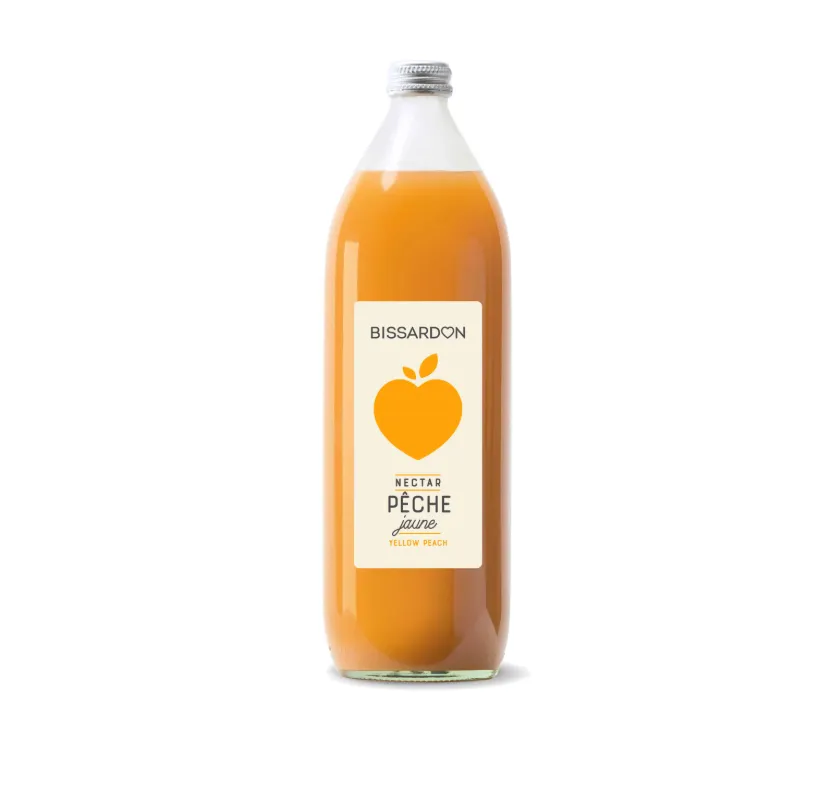 [BIS-NECTAR-PECHE-JAUNE-1L-6] Nectar Pêche Jaune BISSARDON
