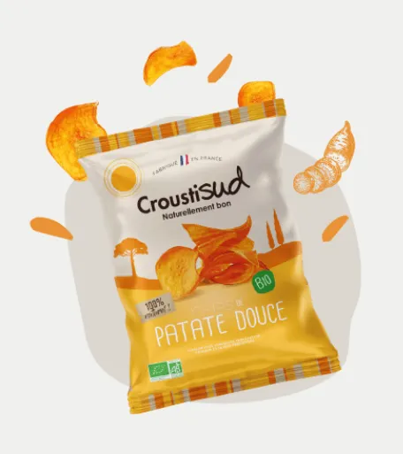 [CRSUD-CHI-PAD-70G-12] Chips Patate Douce