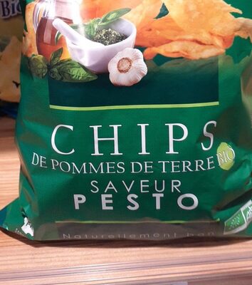 [CRSUD-CHI-PES-100G-10] Chips saveur Pesto Bio