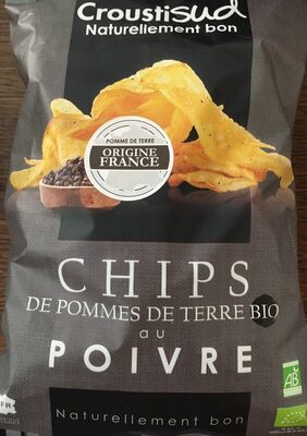 [CRSUD-CHI-POI-100G-10] Chips Poivre Bio