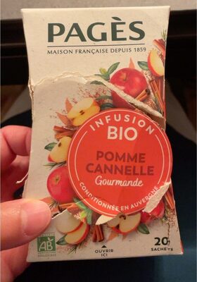 Infusion Bio Pomme Cannelle
