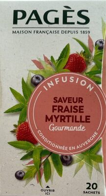 Infusion Fraise Myrtille